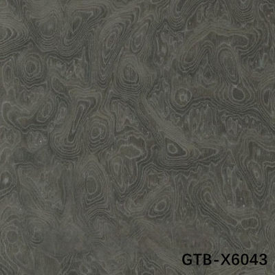 Simülasyon Ahşap Gri Ağaç Fener GTB-X6043 Uzatılmış Boyut 2850mm Otel Duvar Paneli İçin Dönüş Fleeced
