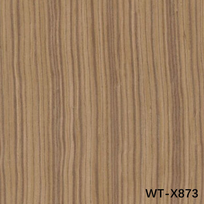Modern Yapay Ahşap Finer Doğal Amerikan Ceviz Standeri Boyutu 2500 * 640mm Kapı Yüzü için Özel