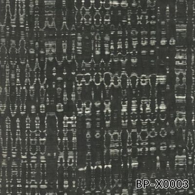 Yapay Ahşap Finer Siyah İnci Koyu Renkli BP-X0003 İç Kapılar için Deri için 0.15-0.55mm